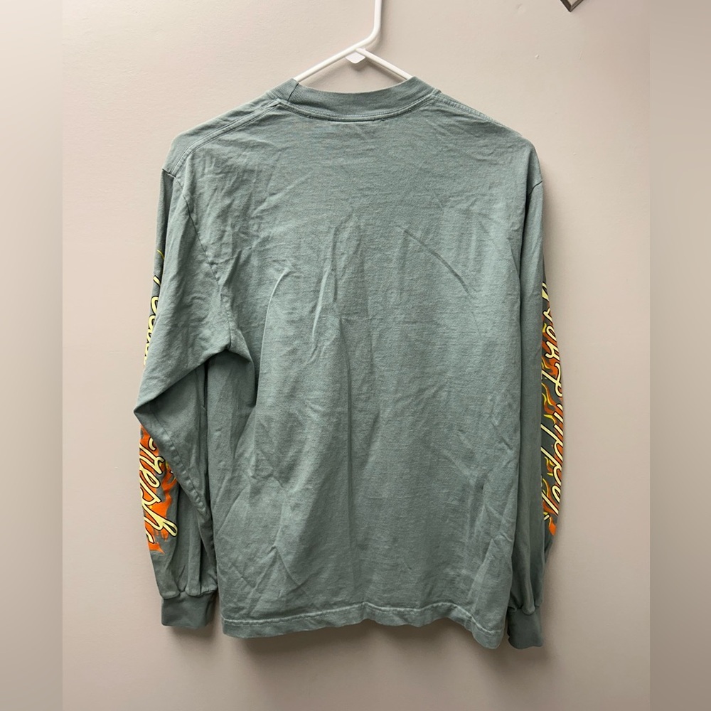 Teddy Fresh Flaming Cowboy‎ Hat Long Sleeve T Shirt - Picture 3 of 5
